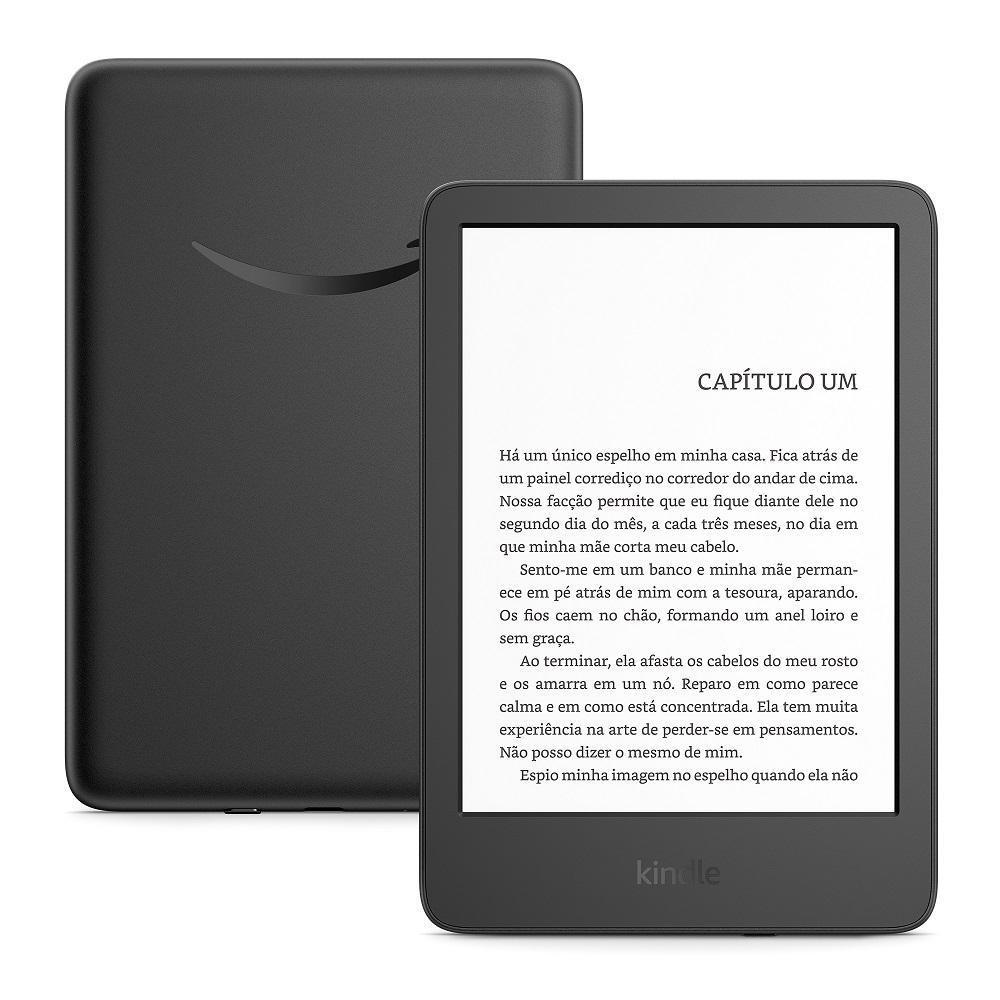 Kindle 11ª (16gb – Modelo ), Tela Antirreflexo, Luz Frontal Ajustável, Cor Preta, B0cp31l73x