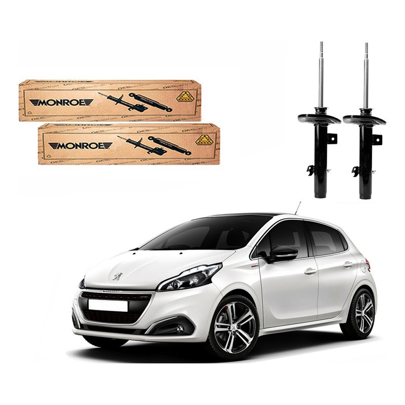 Par Amortecedor Dianteiro 208 1.5 Automático 2013 A 2016