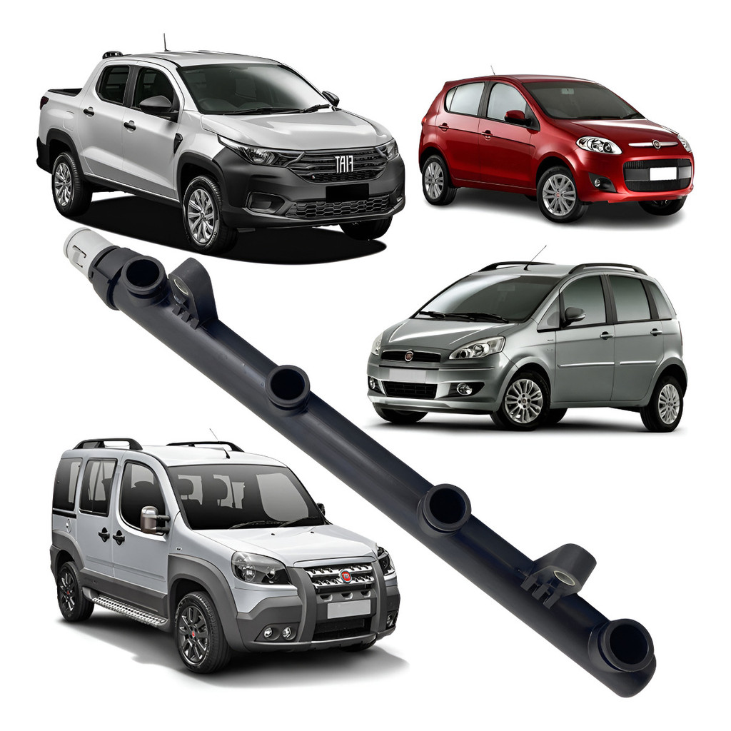 Flauta Bico Injetor para Doblo / Palio / Stilo / Strada / Idea 1.8 8v