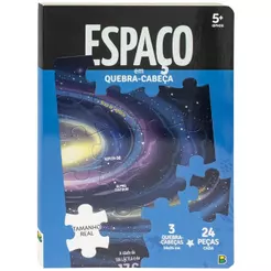 Livro Quebra-Cabeça | QC20X27 | Nosso Mundo: Espaço