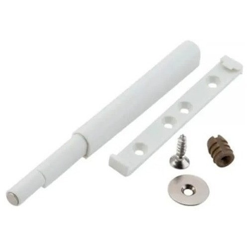 20x Pistão Fecho Toque Tip-on Sobrepor Magnetico Branco