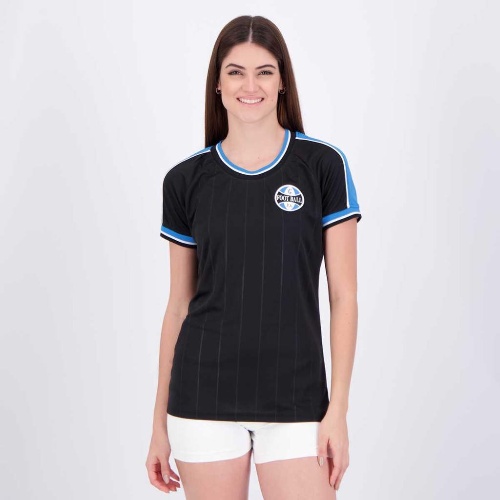 Camisa Grêmio Sorro Feminina Preta