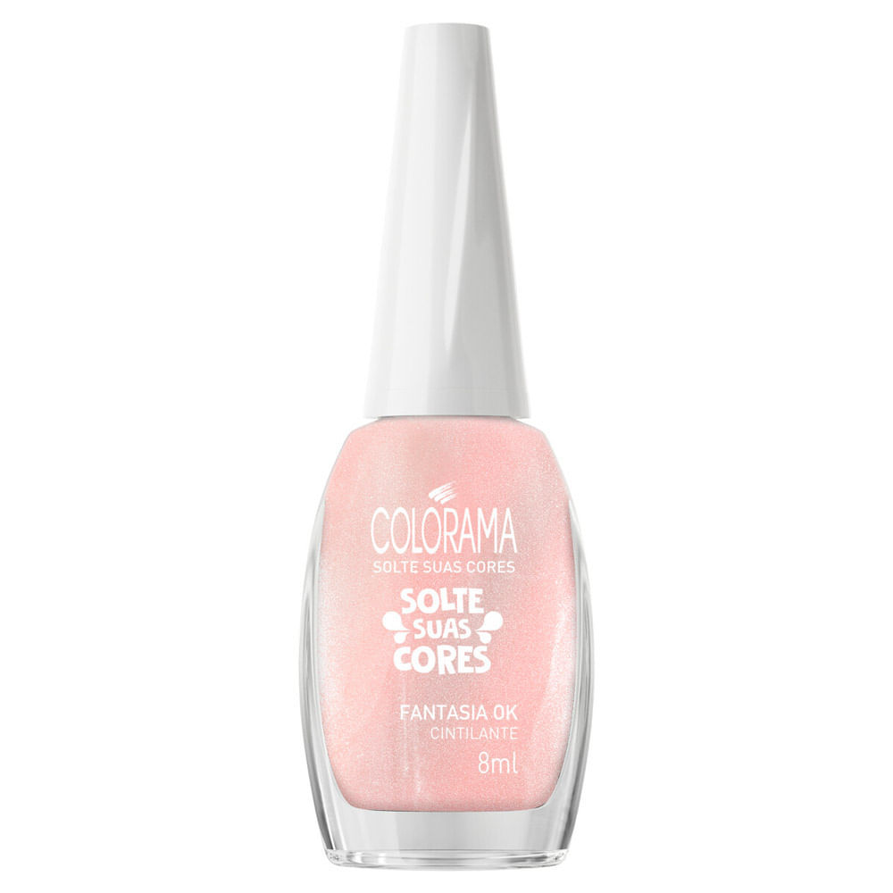 Esmalte Colorama Solte Suas Cores Cor Fantasia Ok Cintilante 8ml