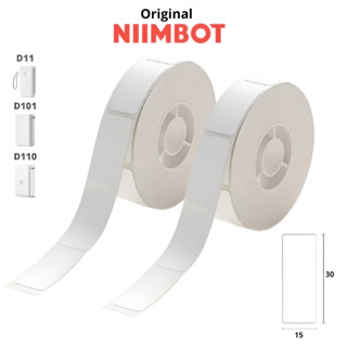2 Rolos Papel Etiqueta Niimbot D110 D101 D11 15x30mm (390un) em Oferta na Shopee
