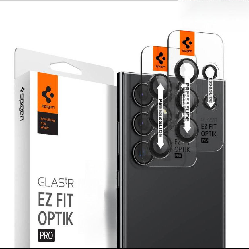 (1 Pacote) Lente Spigen Galaxy S26 Ultra /S25 Ultra/S24 Glas.tR EZ Fit Optik Pro