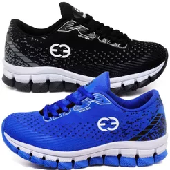 2 Tênis Infantil Leve Masculino Escolar Confortável Macio Kit Promoção Compre Já Top