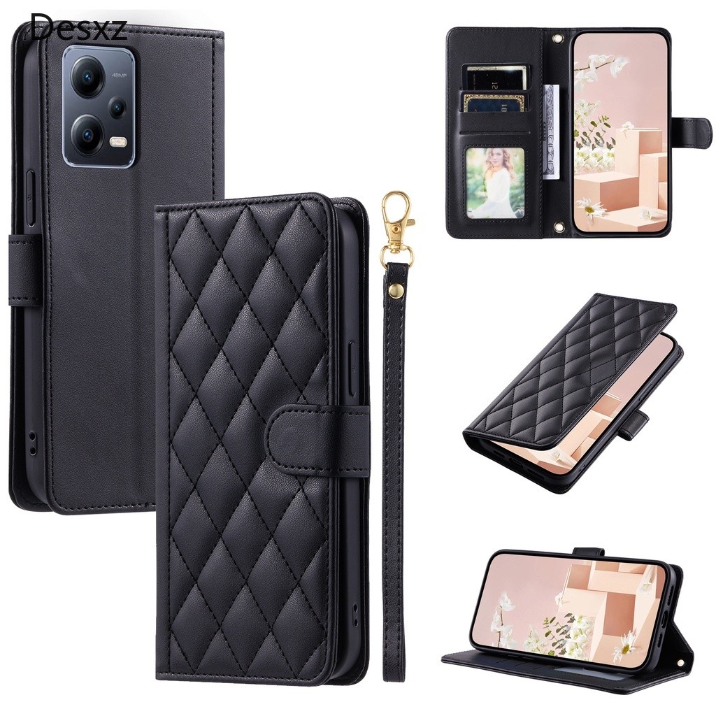 Capa Flip De Luxo PU Para Samsung Galaxy A17 A27 A37 A57 A56 A36 A26 A16 A06 A05 A05s A16 A15 A25 A35 A55 5G Carteira De