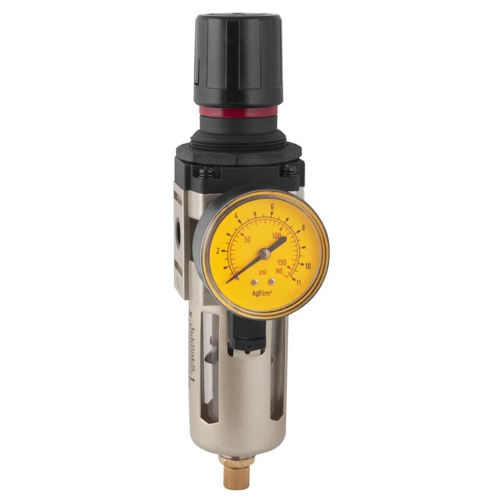Filtro Regulador De Pressão 1/4 Dreno Auto Rp 140 Vonder