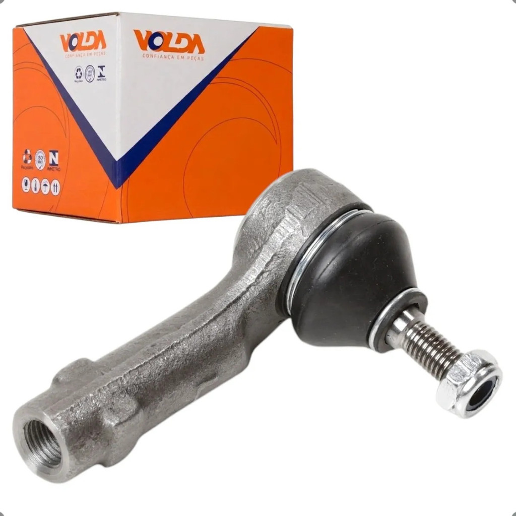 Terminal de Direção Esquerdo Ford EcoSport Fiesta Fiesta Sedan Ka 2002 a 2014 Hidraulica