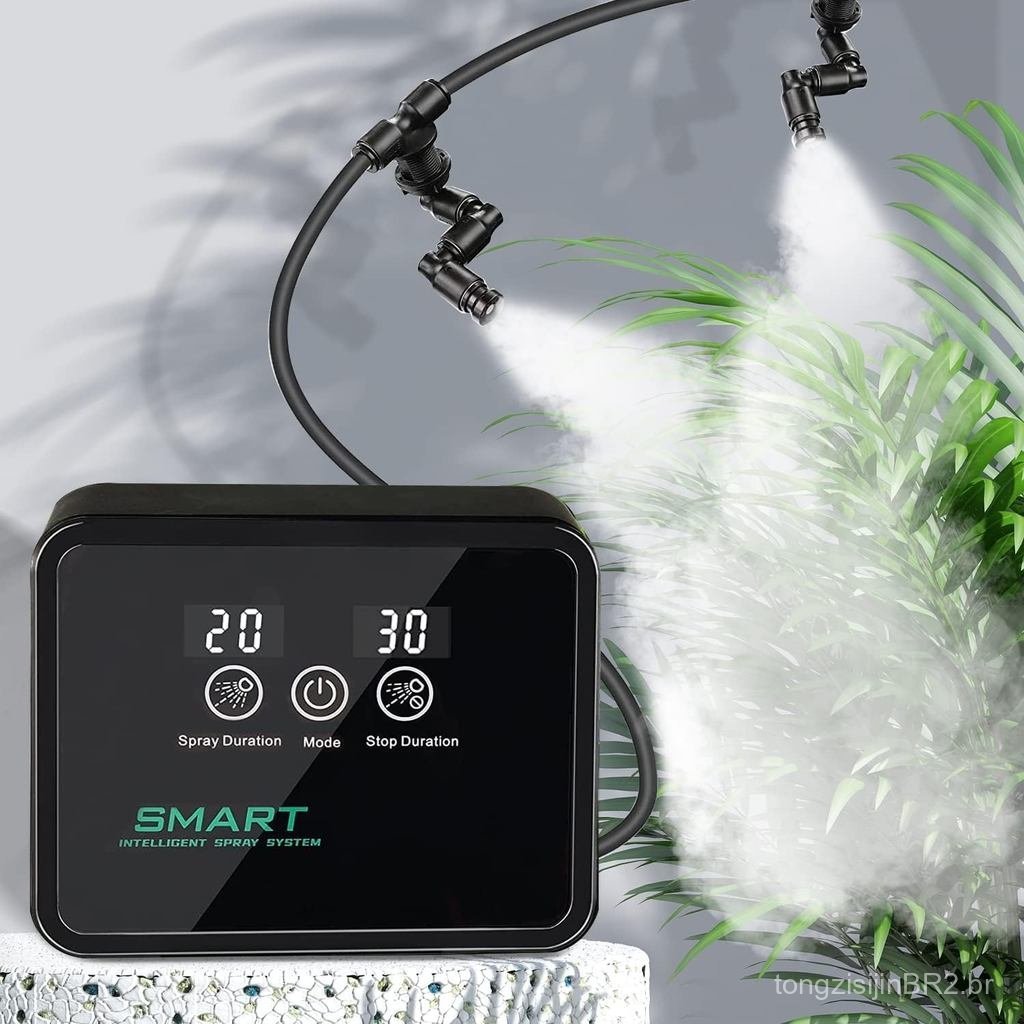 Umidificadores para Répteis, Sistema de Nebulização Inteligente, Umidificador Automático para Répteis com Temporizador, 