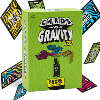 Cards vs Gravity Pro : Jogo De Cartas Definitivo De Empilhamento E Equilíbrio | Tabuleiro À Prova D'água