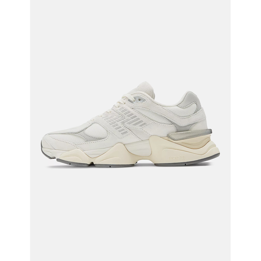 Tênis New Balance 9060 Original Branco/Prata — imagem 2 de 2