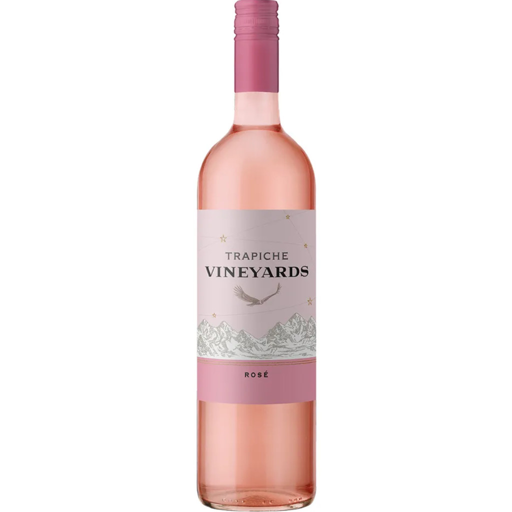 Vinho Argentino Rose Seco Vineyards Trapiche 750ml