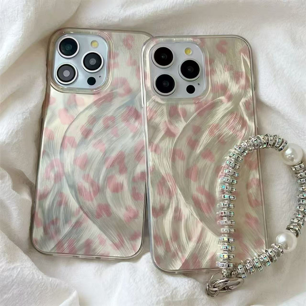 Capinha Para Samsung A03 A05 A12 A15 A20 A23 A32 A34 A35 A50 A52 A55 A71 À Prova de Choque Estampa de leopardo