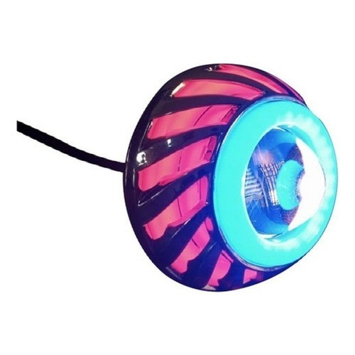 Farol De Led Strobo Projetor Com Olhos Anjo Moto E Carro ENVIO RÁPIDO