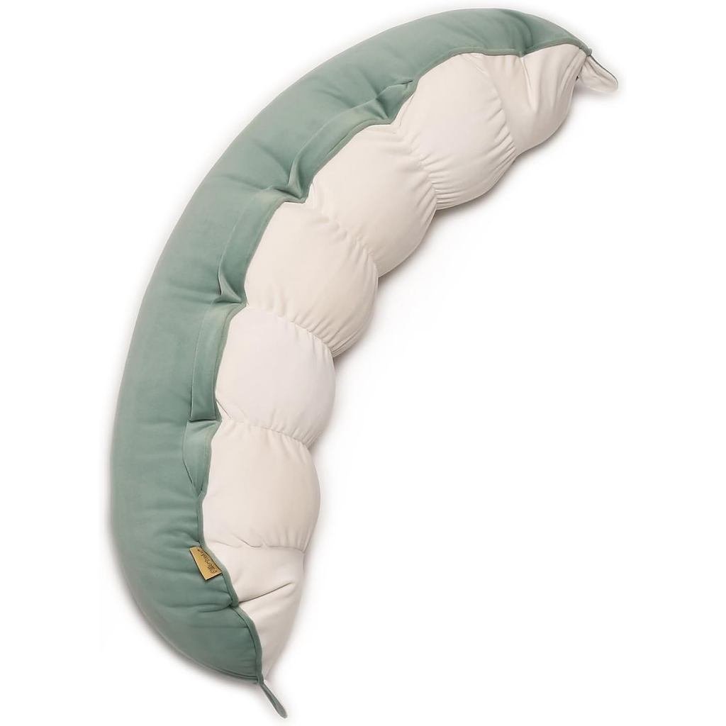 Peallow (Pat. Pend) – Almofada Longa e Redonda para Adultos, Almofada de Apoio para Dormir, Almofada Macia e de 