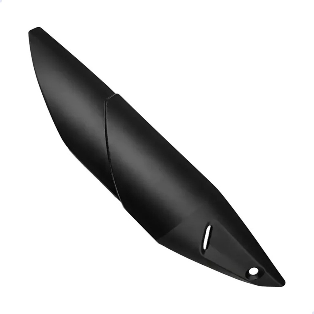 PROTETOR DE ESCAPAMENTO PRETO TITAN 160 / START 160 / FAN 160 2025 ATÉ 2026