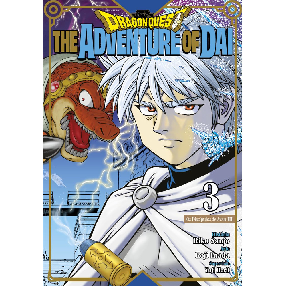 Mangá - Dragon Quest - The Adventure of Dai Vol. 03 - Novo/Lacrado