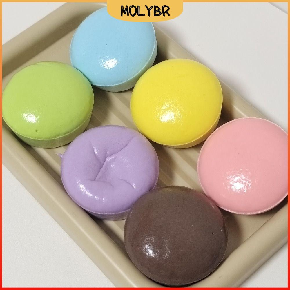 Boneca De Descompressão MOLYBR , Brinquedos De Apertar Em Forma De Bolo , Brinquedo De Ansiedade De Liberação Fofa De Re