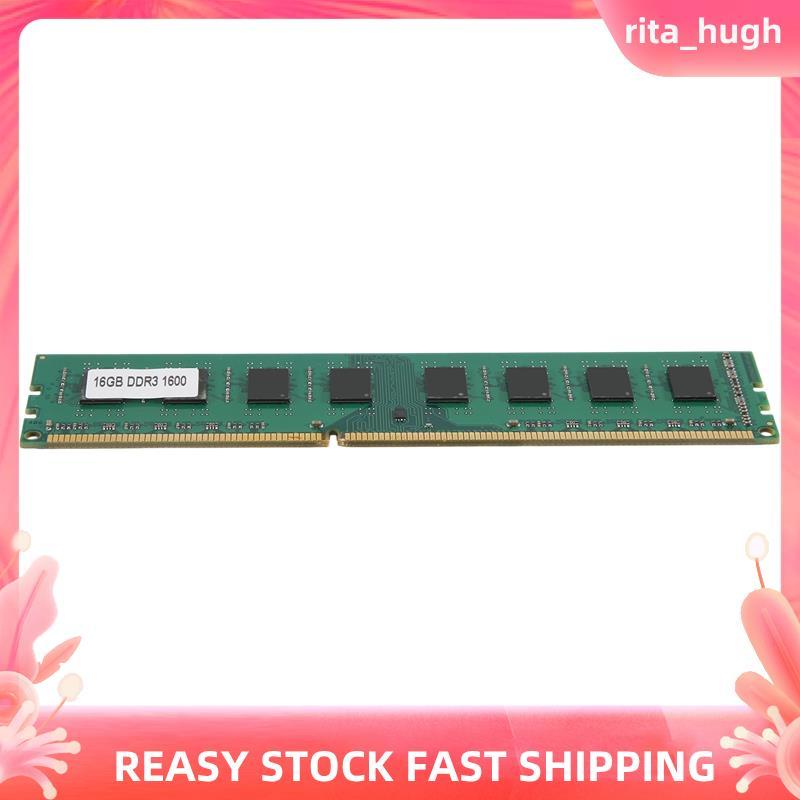DDR3 16GB 1600Mhz DIMM PC3-12800 1.5V 240 Pinos Desktop Memória RAM Não-ECC Para Soquete AM3 AM3 + FM1 FM2 Placa-Mãe