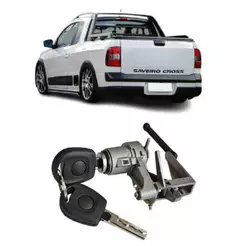 CILINDRO TAMPA TRASEIRA SAVEIRO G5 G6 COM CHAVE