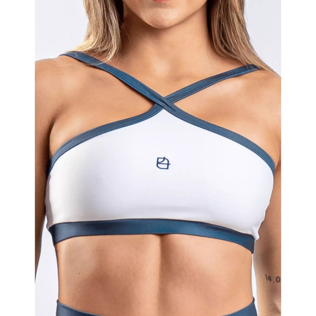 Top Twist Legbox Feminino Original Alta Sustentação Fitness Academia Fitness Treino Corrida Ginastica