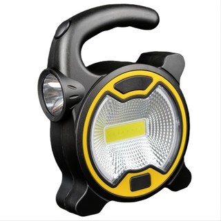 1 lanterna LED cob lanterna AA holofote alimentado por bateria + lanterna lateral Mini portátil cob luz de trabalho (sem