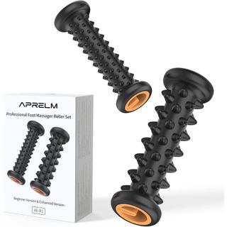 Conjunto de Rolos Massageadores para os Pés APRELM para Alívio da Fascite Plantar, Profissional, 2 Peças (Iniciante e Av