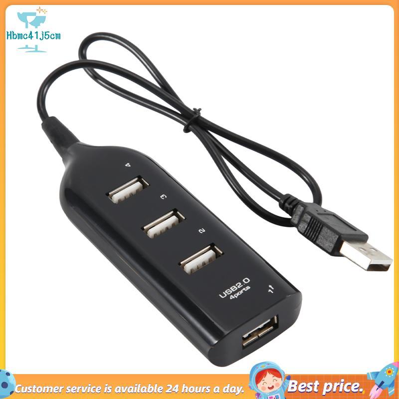 Hub USB 2.0 Multi-Divisor De Alta Velocidade Adaptador De 4 Portas Para Receptor De Laptop Acessórios De Computador