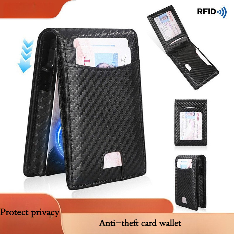 Transfronteiriço Novo RFID anti-Roubo Furto Cartão Saco airtag Carteira Multifun