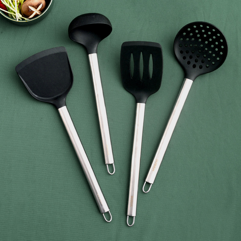 Espátula mágica de silicone para cozinha, antiaderente, espátula especial, utensílios de cozinha, espátula espessada, si