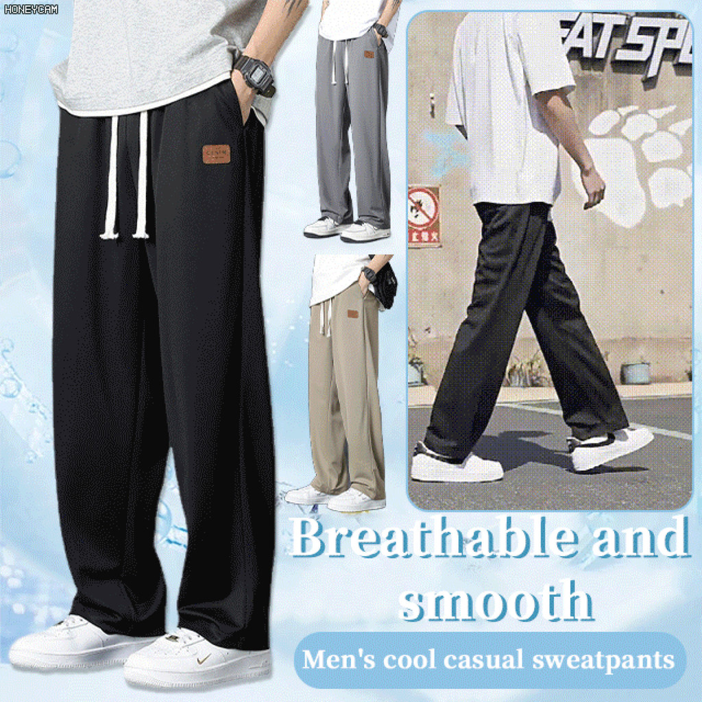 【Respirável e Confortável】Calça de Moletom Masculina/Respirável/Confortável/Esporte/Verão/Leve