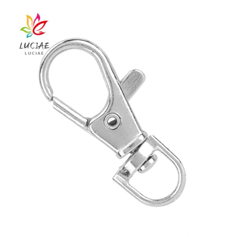 LUCIAE 12 Peças Fechadura De Porta De Gaiola De Pássaros , Gancho De Pressão Animais De Estimação De Construção De Metal