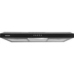 Depurador Slim 80cm Preto Suggar - Silencioso e Eficiente