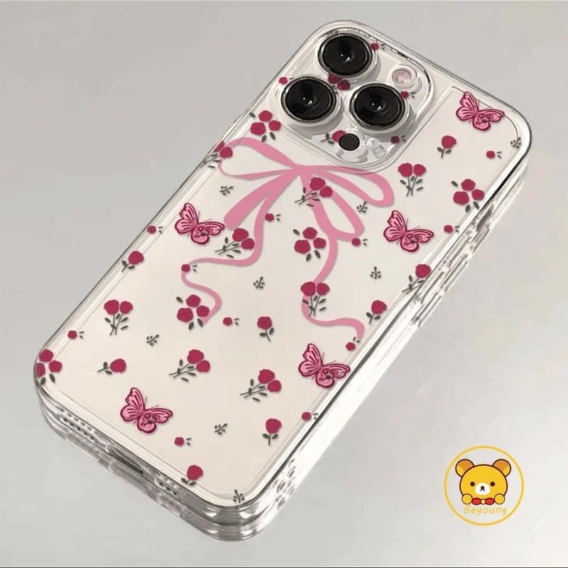 Capa De Telefone Com Flores Elegantes Para Samsung Galaxy A91 M80S A7 A73 A72 A71 A70S A57 A55 A54 A53 A52S A51 A50S A42