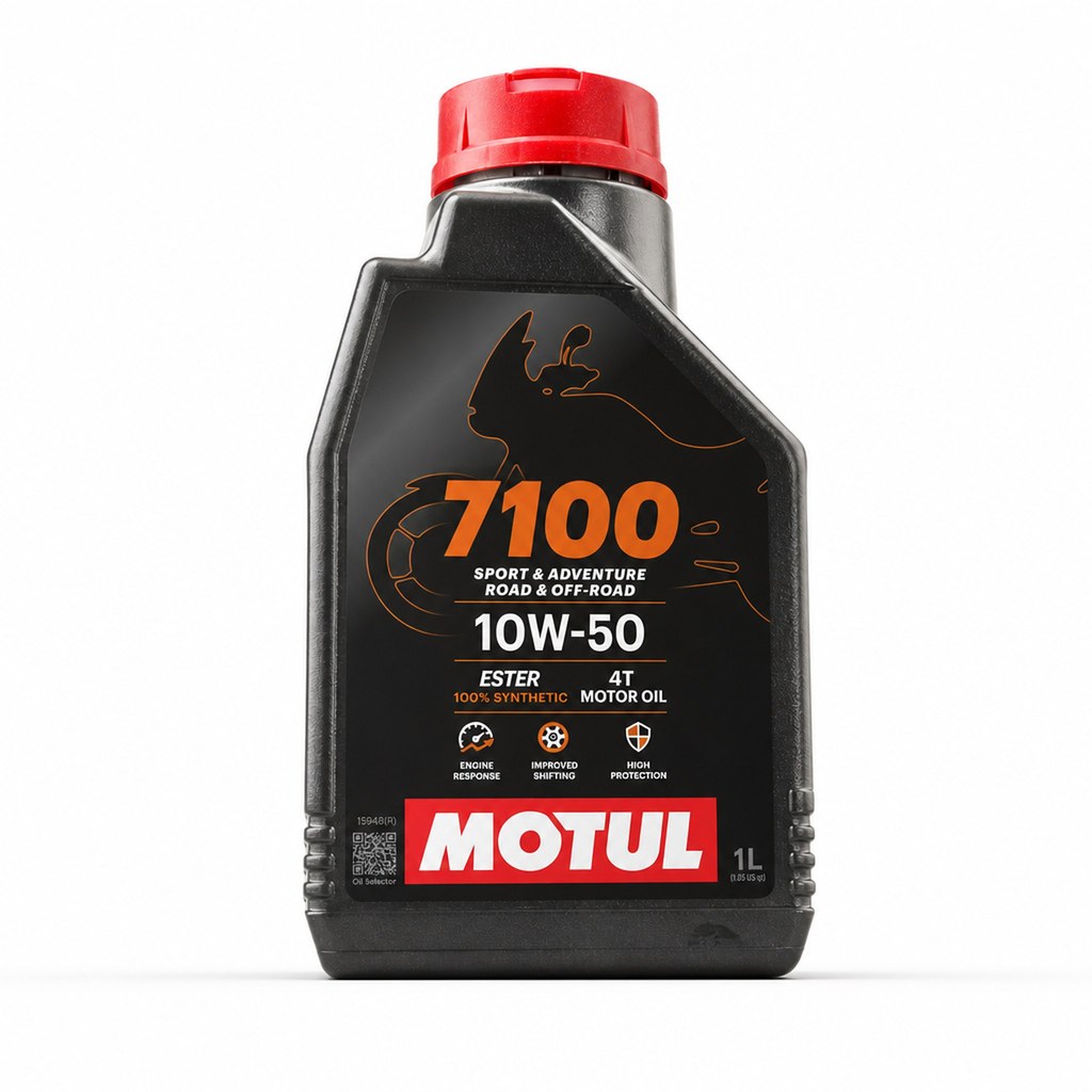 Óleo De Motor Motul Sintético 10w-50 Para Moto/quadriciclo 1