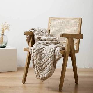Ins sofá cobertor primavera verão nórdico malha lã cobertor cabeceira decoração influenciador mesmo estilo ar condiciona