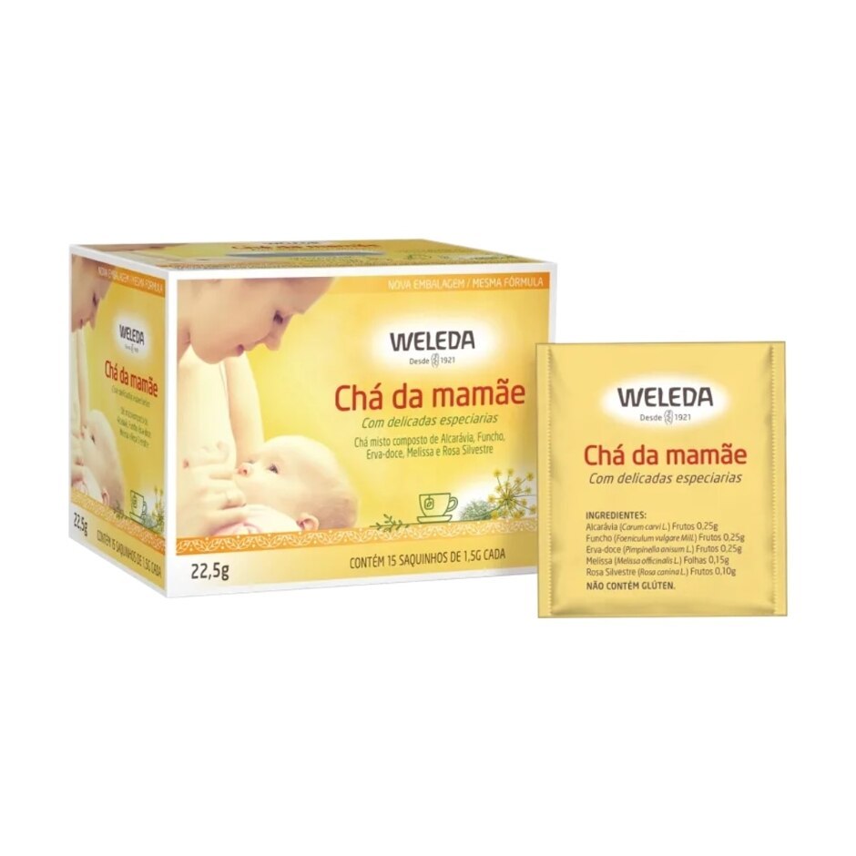 Chá da Mamãe Weleda 15 Sachês