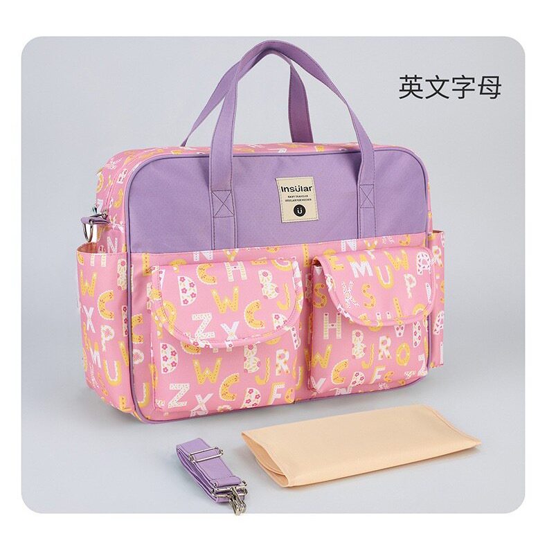 Mamãe saco forro mãe bebê bolsa de ombro Outing garrafa de bebê portátil saco de bebê mãe bebê grande capacidade saco de