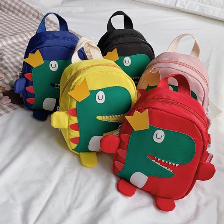Jardim De Infância Bebê Mochila Crianças Dos Desenhos Animados Saco Bonito Dinossauro