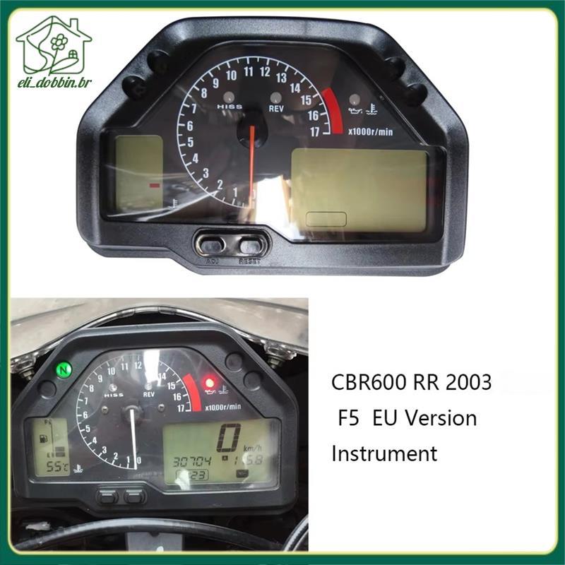 Apto Para CBR600RR F5 2003-2006 Motocicleta Velocímetro Tacômetro Medidores Medidor Odômetro Instrumento Montagem Com HI