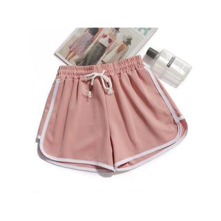 Novo estilo esportivo shorts de três pontos Yoga mais magro olhar solto tamanho grande shorts feminino calças quentes ca