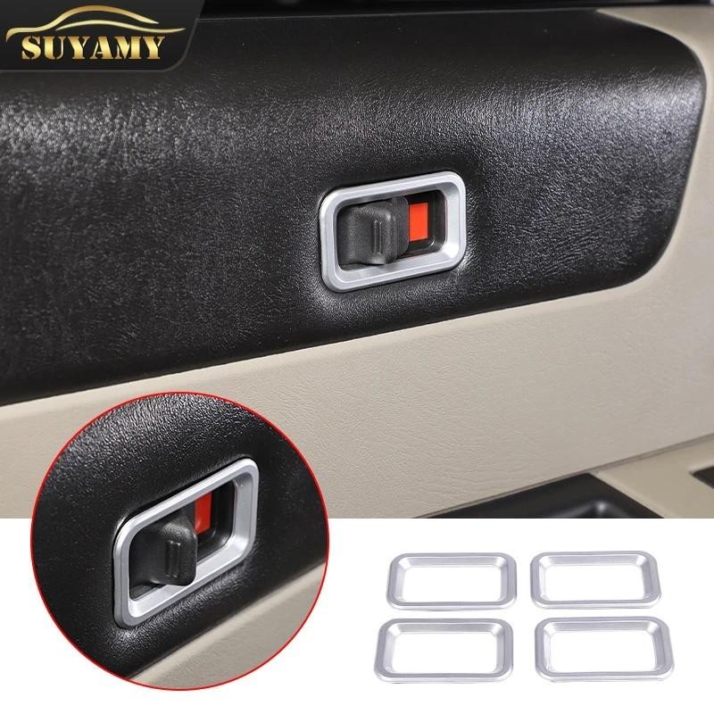 1 Peça Fechadura De Segurança Da Porta Interna Do Carro Capa Decorativa Para Hummer H2 2003-2007 Acessórios De Estilo De