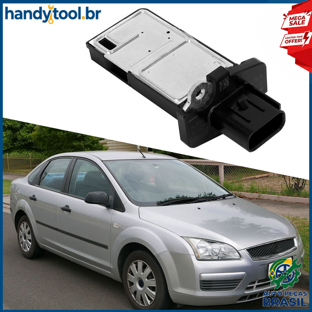 Handytool.br Medidor de fluxo de ar em massa Sensor MAF adequado para Ford 3L3A-12B579-BA