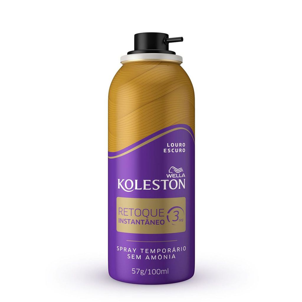 Retoque Instântaneo Spray Koleston Louro Escuro com 100ml · foto 2