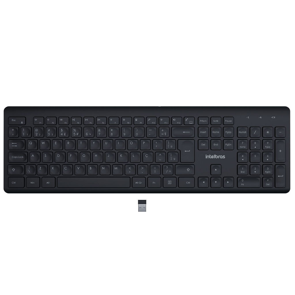 Teclado Sem Fio Intelbras TSI50 Clique Silencioso