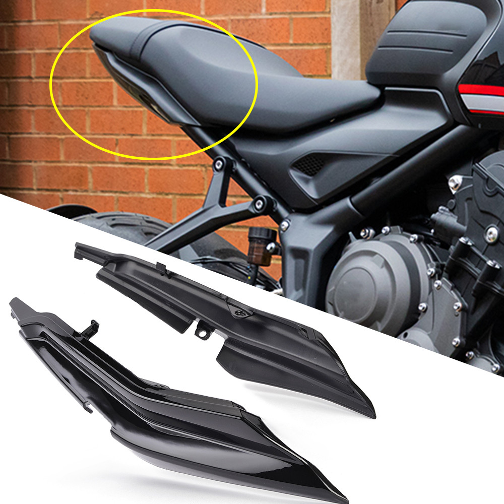Para Triumph Trident 660 2022-2025 Banco Traseiro Lateral Carenagem Painel Capa Cowl Luz Da Cauda Superior Trident660