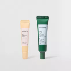 Kit Creme para Área Dos Olhos Cica Cream + Máscara Labial Noturna (2 Produtos)