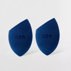 Kit Esponjas de Maquiagem - Flat Blend Azul Océane (2 Produtos)