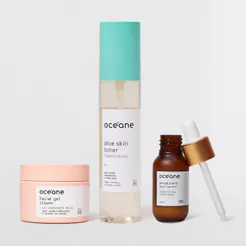 Kit Sérum Ácido Poliglutâmico + Gel Hidratante Facial + Tônico (3 Produtos)